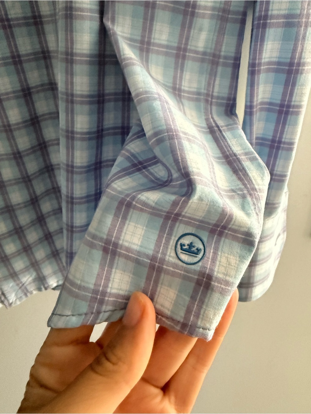Peter Millar Men's Crown Crafted Crown Collection Button Down XL - Picture 4 of 4